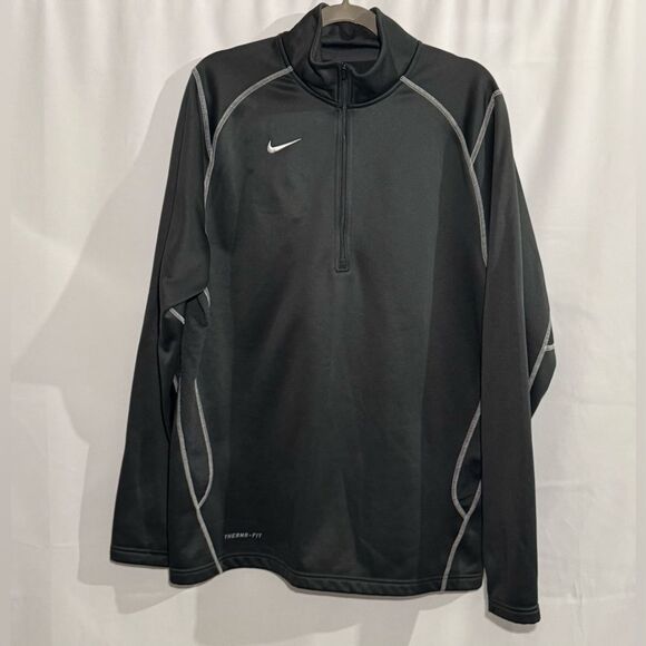 Nike Other - Men’s Nike Therma Fit Gray 1/4 Zip Pullover, Size L